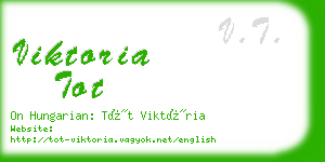 viktoria tot business card